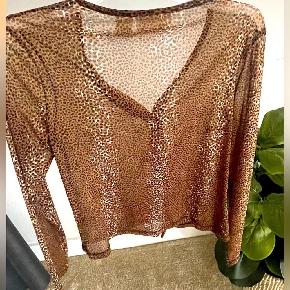 See through blouse size S